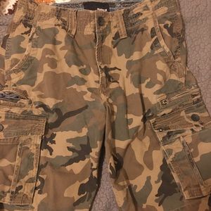 Mens Hurley Camo Shorts